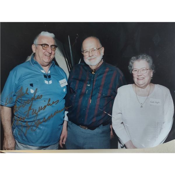 MR. & MRS. DOYLE WITH MR. FRANCIS BARNUM
