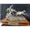 Image 1 : BEEFSTEAK RAID PEWTER SCULPTURE    : # 256 / 650