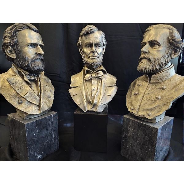 PRES. LINCOLN , GENERAL GRANT & GENERAL LEE AKA: THE COMMANDER SERIES