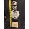 Image 5 : Rare Exquisite Large Bust of President Lincoln Pewter / Marble #498/AKA: THE COMMANDER SERIES