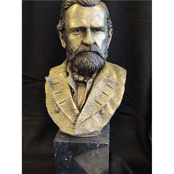 General Grant 15" Bust on Marble Base/ Part of the Commander Group: #498 /500