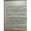 Image 15 : LETTER TO SARAH # 659 with FRAMED LETTER