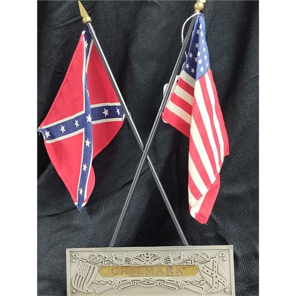 CHILLMARK PLAQUE WITH FLAG