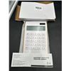 Image 1 : Electronic Calculator with Operation Manual and Standard Key Functions