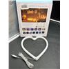 Image 2 : Heart-Shaped LED Neon Light Sign with USB Cable