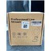 Image 2 : Volantech Professional Live Stream Ring Light with Clip Mount
