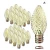 Image 1 : 1001 LIGHTSUPPLY LIMITED 25 Pack LED Candelabra Bulbs E12 Base C7 LED Christmas Light Bulbs Decorati