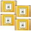 Image 1 : Olivia Care Aromatherapy Mandarin Olive Oil Bath Soap, 20 oz, Set of 4