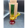 Image 1 : Multicolor Glass Water Pipe with Detachable Bowl and Downstem