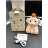 Image 2 : Elephant Night Light, Cute Elephant Lamp, Silicone Dimmable Nursery Nightlight, Rechargeable LED Bed