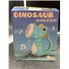 Image 1 : Dinosaur Bubble Gun with Music and Lights for Ages 3+