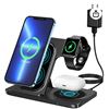 178  Wireless Charging Station, KOOPAO 3 in 1 15W Foldable Fast Wireless Charger Stand Compatible with iP