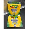 Image 1 : Crayola Ultra-Clean Washable Markers, Broad Line, 10 Count, Classic Colors Lot of 2