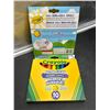 Image 2 : Crayola Ultra-Clean Washable Markers, Broad Line, 10 Count, Classic Colors Lot of 2