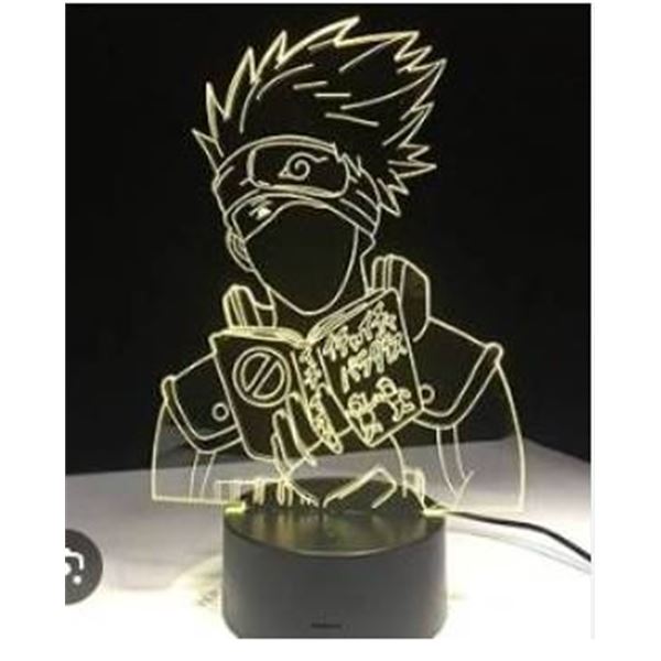 3D Illusion Night Light with Remote Control and Multicolor Settings