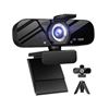 Image 1 : Full HD 1080P USB Webcam with Microphone, Autofocus, and Privacy Cover