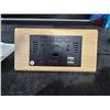 Image 2 : Digital Wooden LED Clock with Multiple Functions and USB Ports – Bamboo