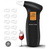 Image 1 : Digital Breath Alcohol Tester with LCD Display and RoHS Certification