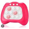Image 1 : Electronic Fast Push Bubble Game Console for Ages 3-12 – Pink