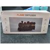 Image 2 : Flame Diffuser Ultrasonic Aroma Diffuser, 300ml, 8W, 240x83x138mm