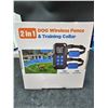 Image 3 : 2-in-1 Dog Wireless Fence and Training Collar System