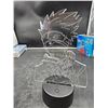 Image 2 : 3D Illusion Night Light with Remote Control and Multicolor Settings