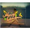 Image 1 : LED Note Board with Colors, 11.8 x 7.9 in, Dry Erase, Adjustable Stand, 7 Pens, Lights