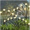 Image 1 : JUANSTAR Solar Lights Outdoor Waterproof with Upgraded Solar Panel