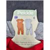Image 3 : Pekkle 4-Piece Baby Clothing Set, 3M