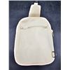 Image 2 : Lole Unisex Sling Bag in White with Adjustable Strap