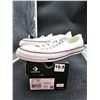 Image 1 : Converse M7652C Low-Top Sneakers, Size 10.5, White/Blanc
