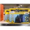 Image 1 : Lot of 3 3 Maximum Entrepreneur Garbage Bags 10-Pack, 33×44 in, 3 MIL