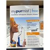 Image 2 : MyPurMist Free Cordless Ultrapure Steam Inhaler with Accessories