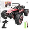 Image 1 : BEZGAR TB201 RC Car-1:20 Scale Remote Control Cars, 2WD All Terrains Electric Toy Off Road RC Car Ve