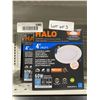 Image 2 : Halo 4-Inch Slim Canless LED Downlight, 5-Color & Lumen Selectable, Lot of 3