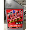 Image 3 : Lucas High Performance Synthetic SAE 0W-40 Motorcycle Oil, 6 x 946ml