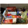 Image 1 : Lot of Snack Items, Electronics, and Miscellaneous Accessories