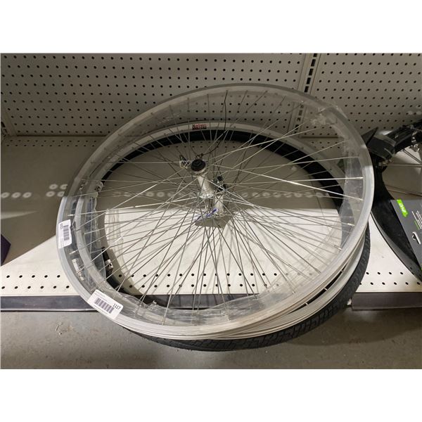 Lot of Bike Rims, Tires and Fenders