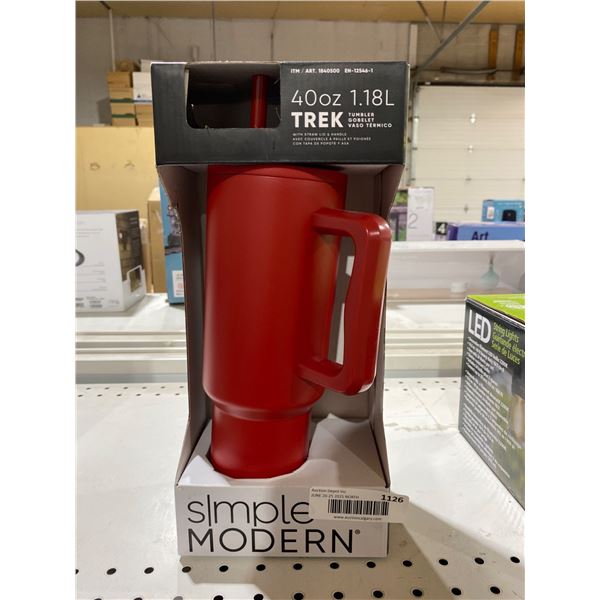 Simple Modern Trek Tumbler 40oz  With Straw Lid and Handle