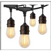 Image 1 : Feit Electric 14.6m/48ft LED String Lights with 24 Bulbs