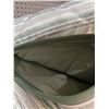 Image 4 : London Fog Supply Company Green Striped Cooling Throw