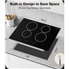 Image 1 : Thermomate CHTB774 30-Inch Electric Ceramic Cooktop, Black