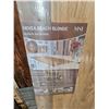 Image 3 : MSI Hevea Beach Blonde 98 in x 25 in Wood Butcher Block Countertop