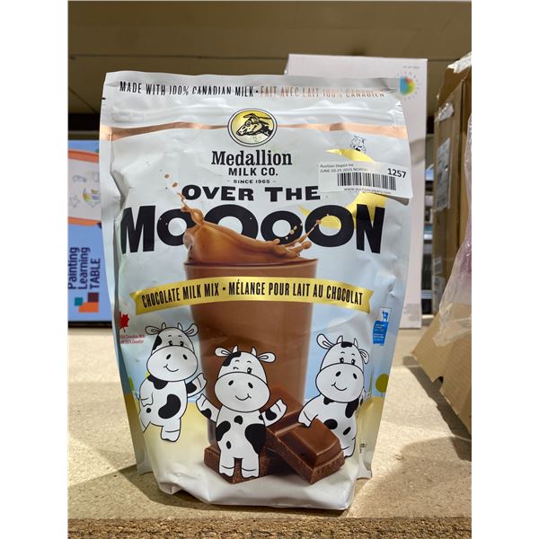 Medallion Milk Co. Over the Moooon Chocolate Milk Mix, 1217 g Bag