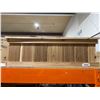 Image 1 : Rectangular Wooden Storage Chest With Sliding Panel Opening 36 x 18 x 18 inches