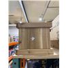 Image 2 : Rectangular Wooden Storage Chest With Sliding Panel Opening 36 x 18 x 18 inches