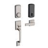 Image 1 : Zomoss Keyless Entry Door Lock Handle Set, Front Door Electronic Keypad Deadbolt Knob Lever Set, Aut