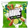 Image 1 : Havoc Fiery Lime Flavoured Rolled Tortilla Chips, Snack Size, 32 x 80g