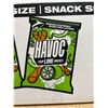 Image 3 : Havoc Fiery Lime Flavoured Rolled Tortilla Chips, Snack Size, 32 x 80g