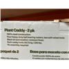 Image 3 : Plant Caddy 2 Pack with Steel Construction and Wheel Locks